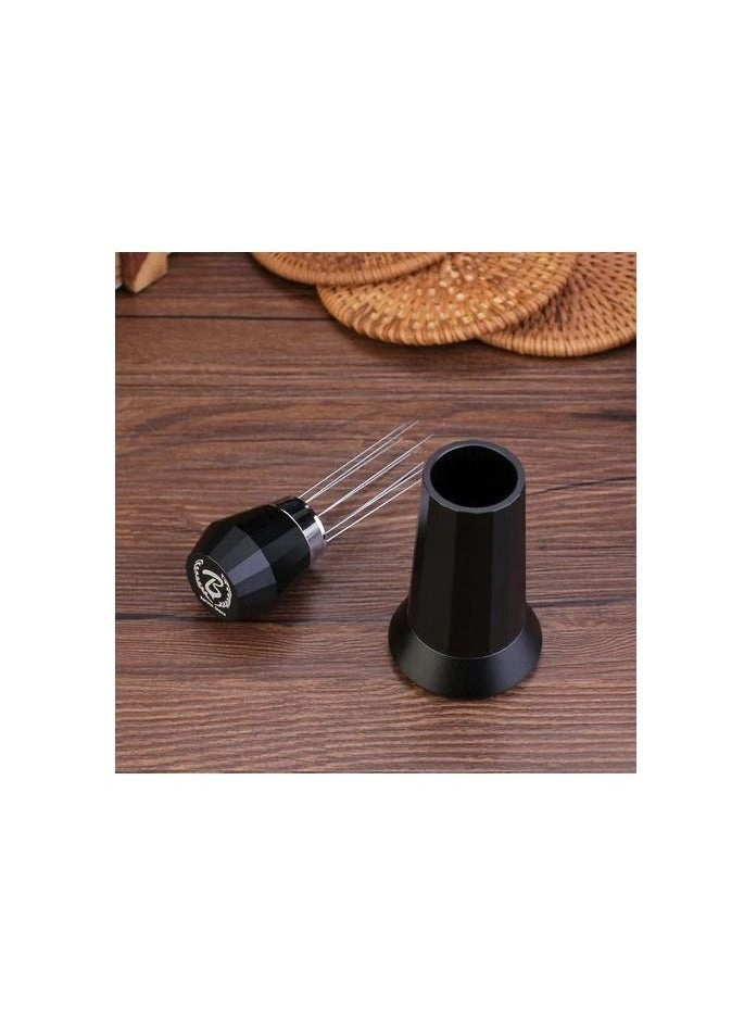Barista Space Needle Distribution Tools - Black Stainless Steel 304