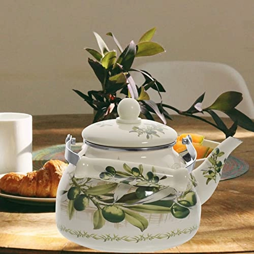 Enamel Tea Kettle - Enamel