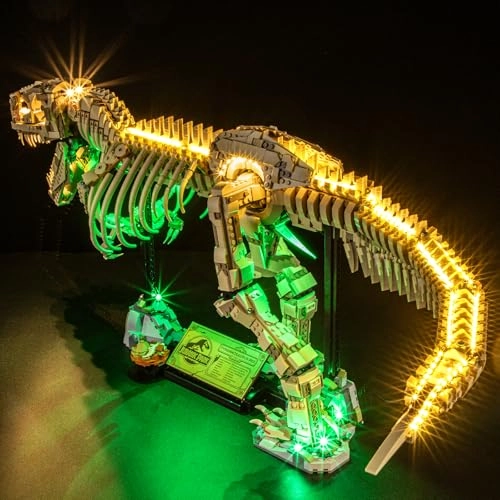LED Light Kit - 76968 Jurassic World Dinosaur Fossils Tyrannosaurus rex