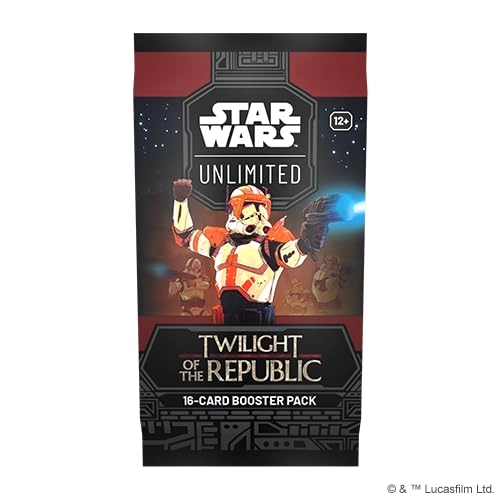 Star Wars: Unlimited TCG Twilight of The Republic Booster Display - Set of 24 Booster Packs