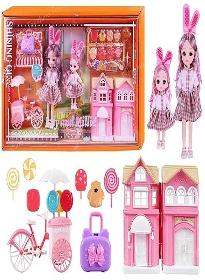 Lilly Mille Pretend Play Doll Set Gift Set
