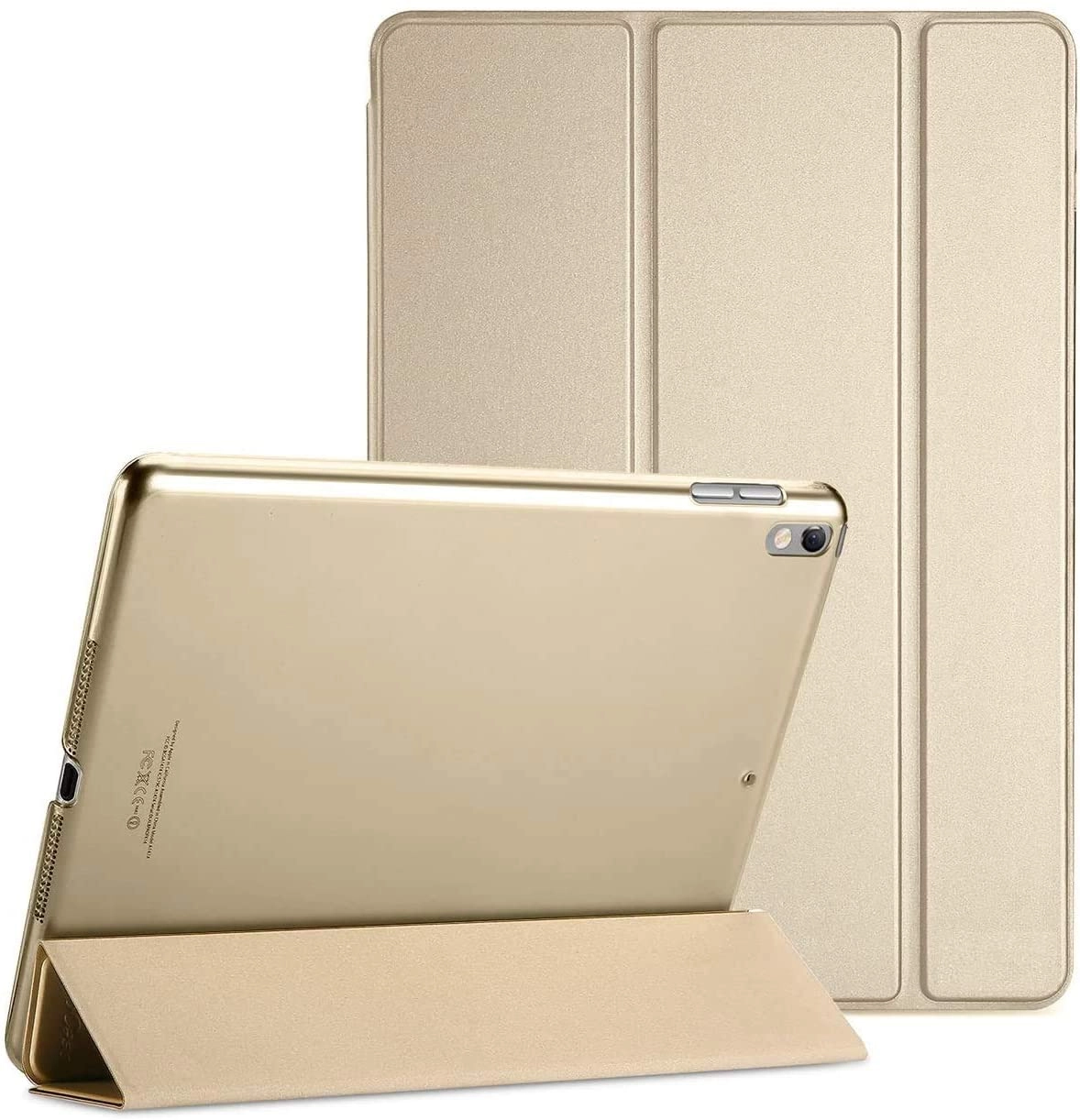 RDN Folio Stand Case with Back Cover for iPad 9.7-inch (5th & 6th generation, 2017/2018)