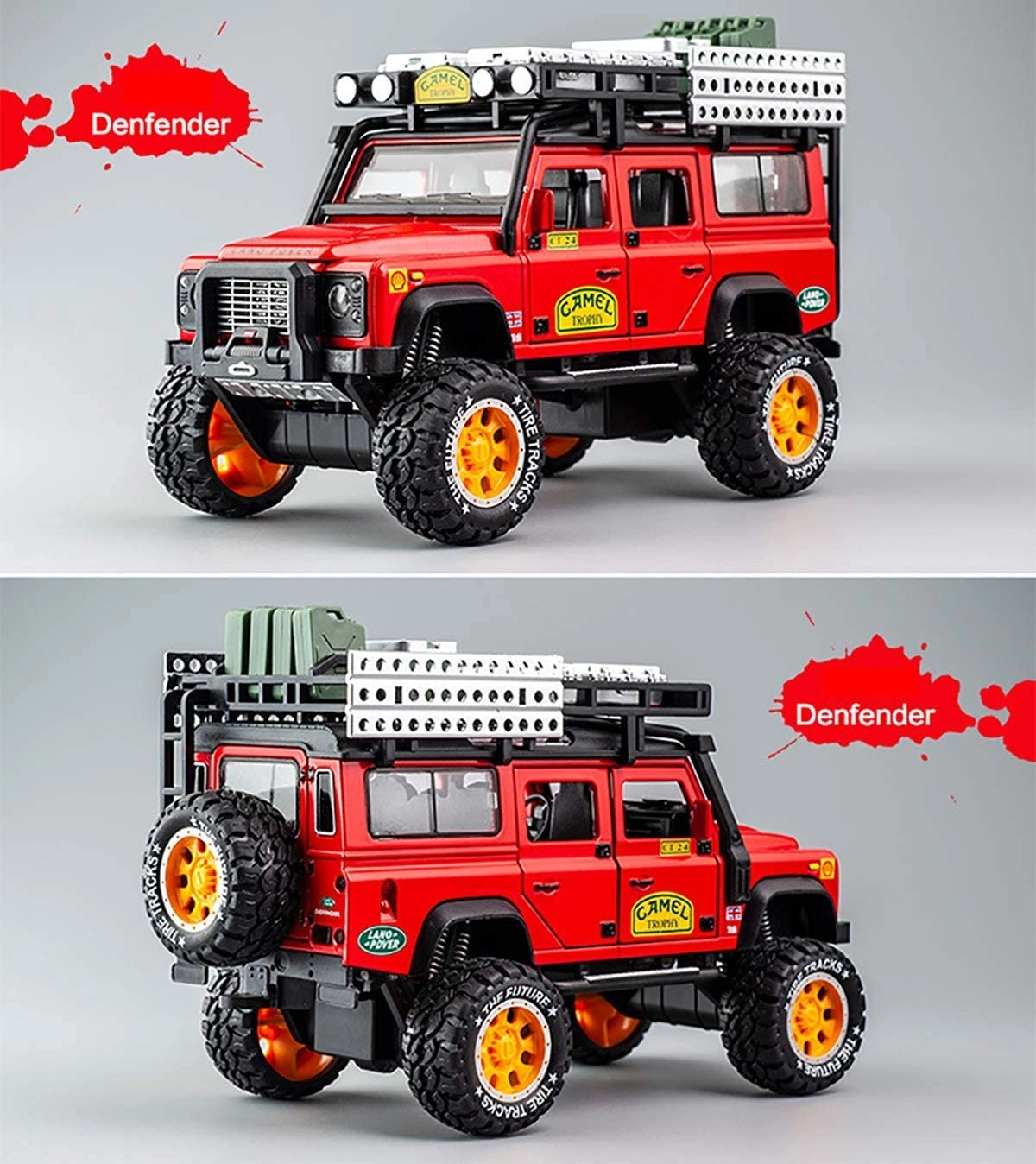 Camel Trophy Defender - 1:28 Scale 1.00 Count