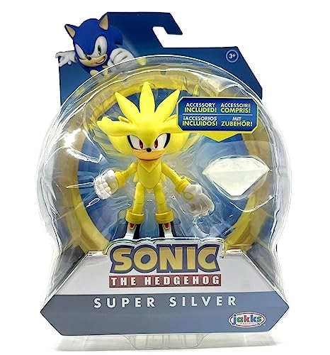 Sonic - Action - 4" Articulated Action Figure Collection - 1 pc (10.16 cm) (B0C7BP8R7L)