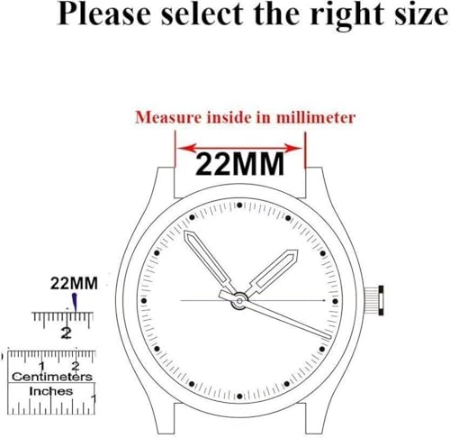 Watch Band 22mm - Silicone