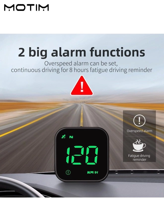 Head Up Display - High Definition Digital GPS Speedometer