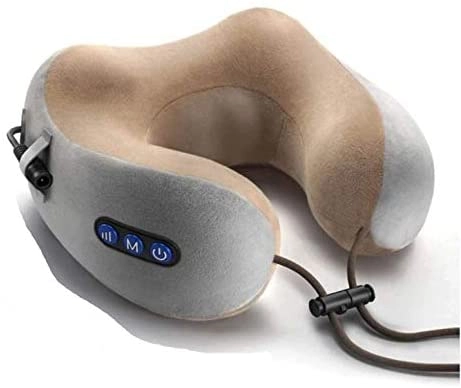 ElecMart U Shaped Cervical Massage Pillow 8904383969263 Neck Massager
