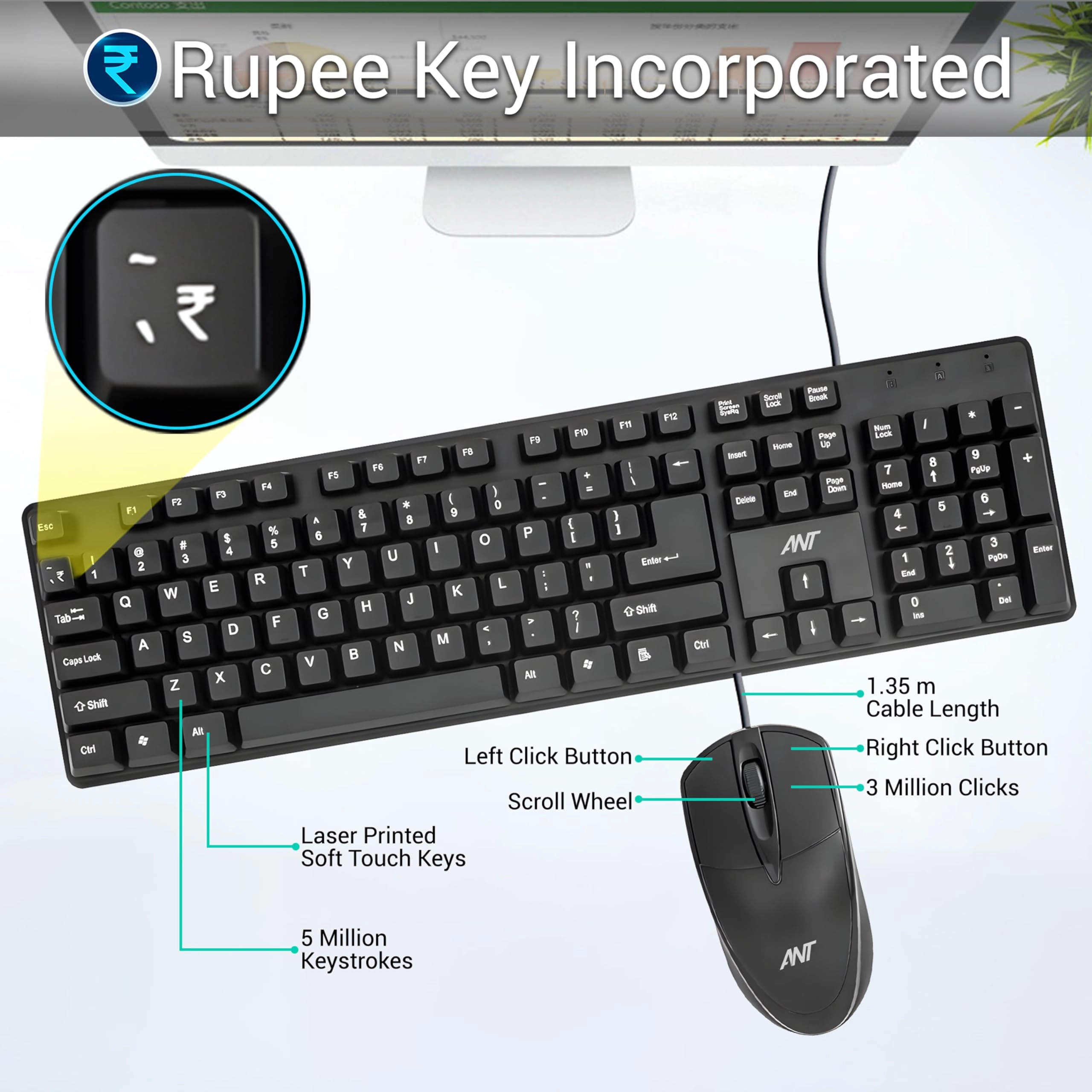 FKBRI02 - QWERTY Wired