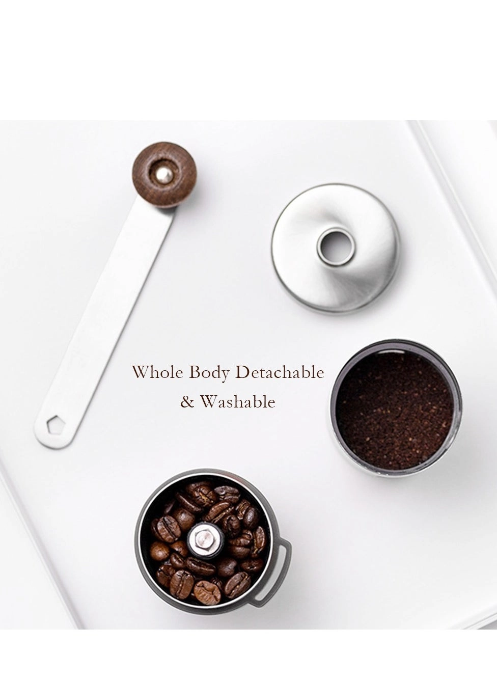 Household Coffee Bean Manual Grinder - six angle grinding core