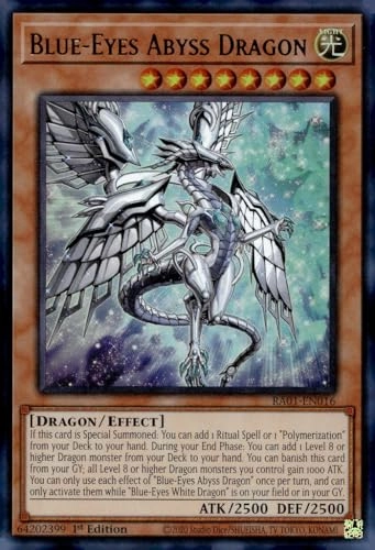 Blue-Eyes Abyss Dragon RA01-EN016 - 1st Edition