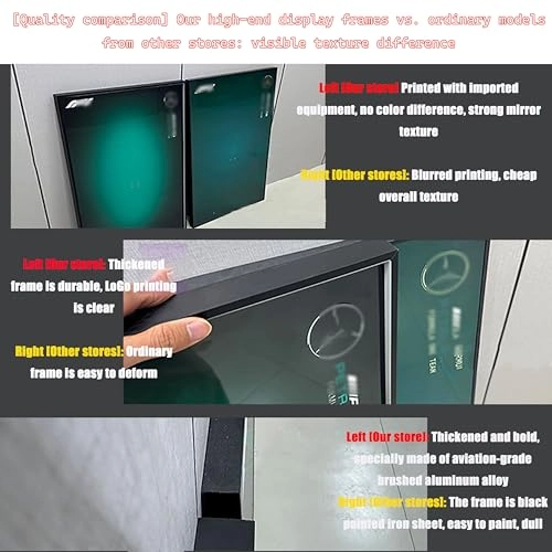 10317 Land Rover Defender Display Wall Plate - 80 x 50 cm With light A