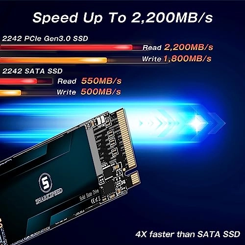 M.2 2242 NVME - 256GB