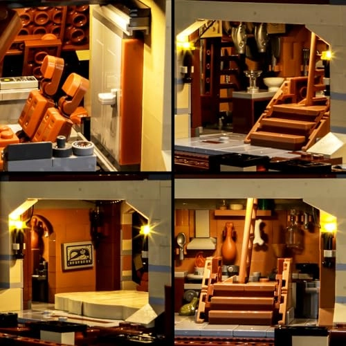 Jabba's Sail Barge - LED Light Set Compatible with 75397