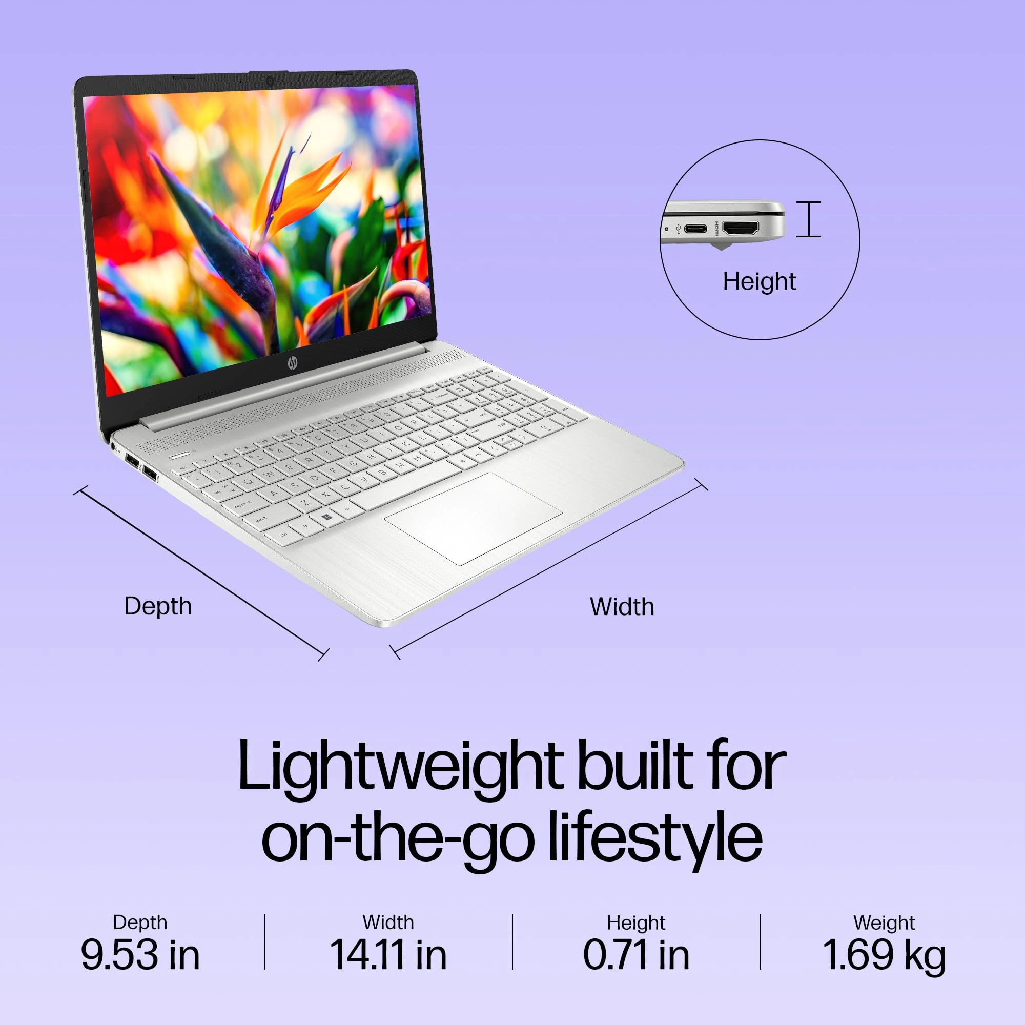 15s - 15.6" 512GB 8GB Core i3-1215U