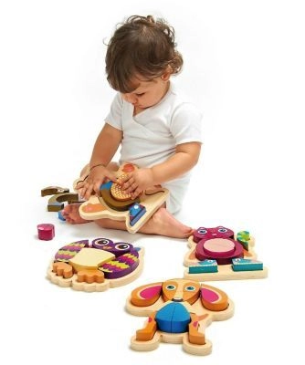 Happy Puzzle Owl - Suitable for 12 months-3 years