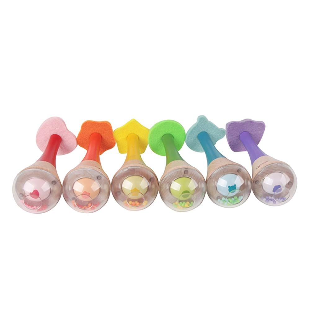 Rainbow Maracas - Suitable for 10 months & above