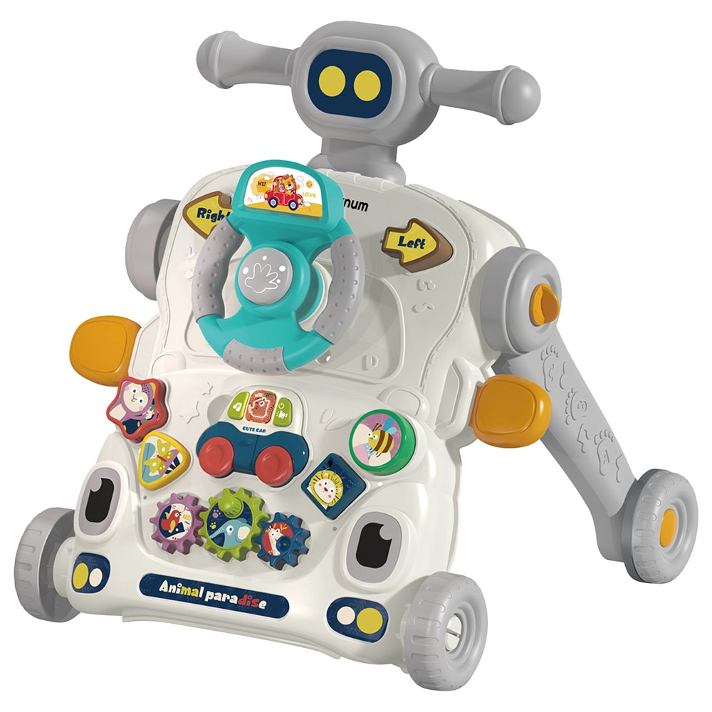 SAMBOX 3-in-1 Baby Walker - Musical Keyboard Learning Table Mode