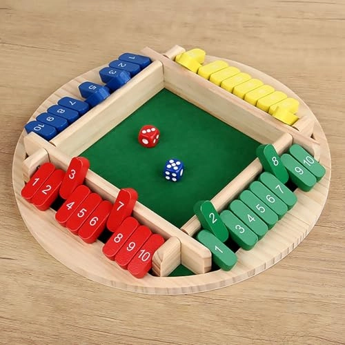 Close the Box Game - Solid Wood