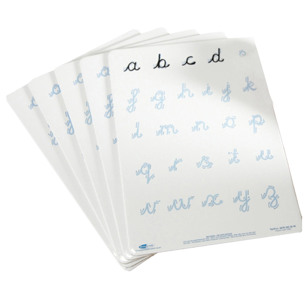 Cursive Letter Formation Dry Wipe Board - 5+ 5 pieces