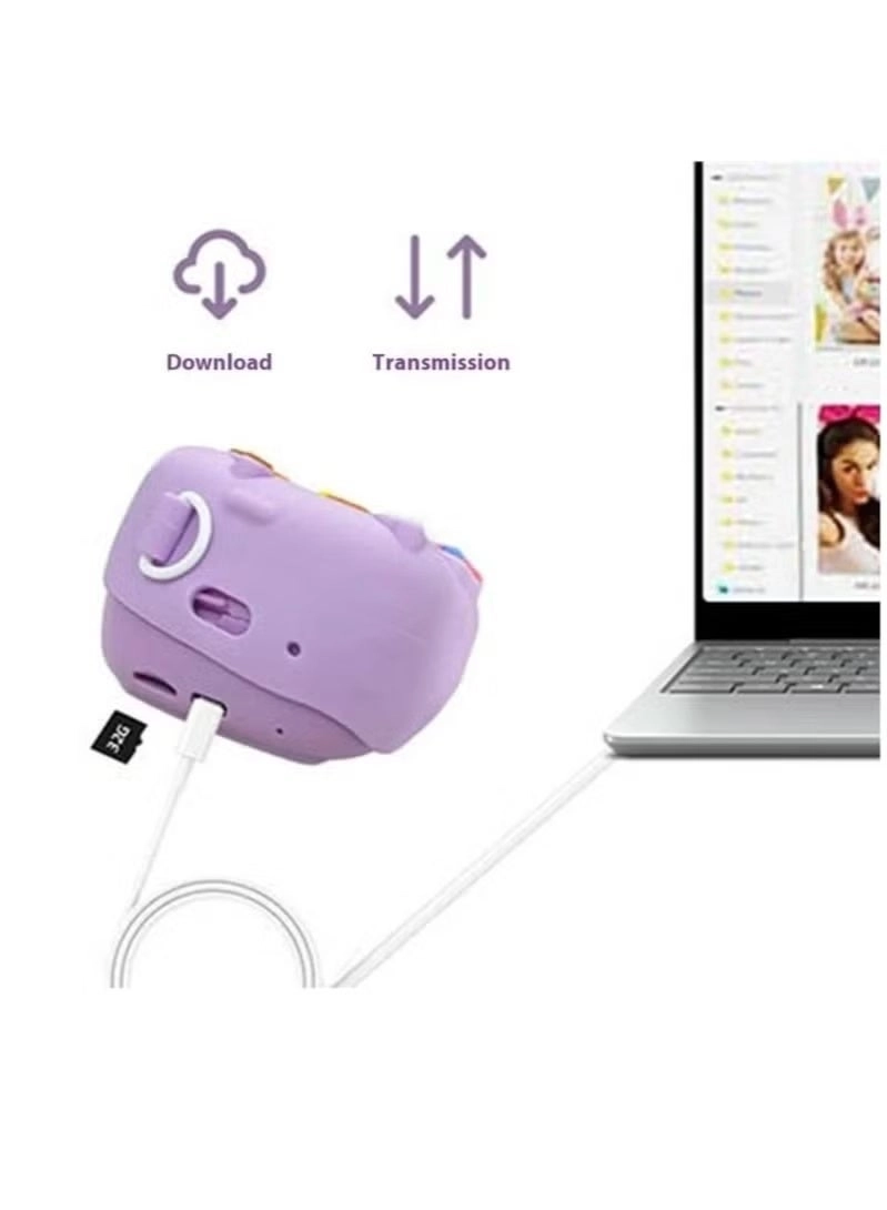 Kids Instant Print Camera - 1080P HD Thermal Printer