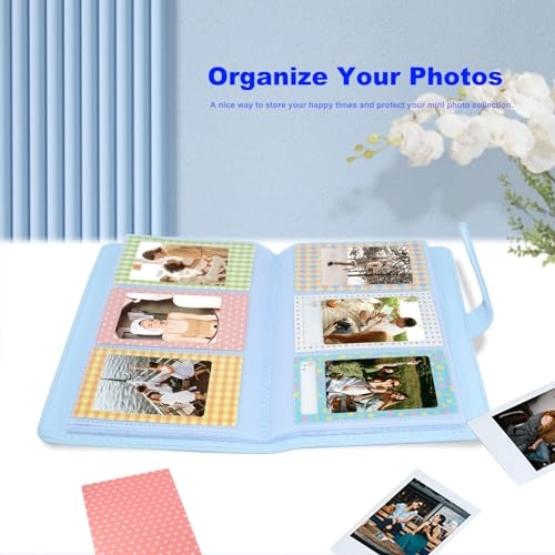 2x3" 108 Pockets PU Leather Photo Album