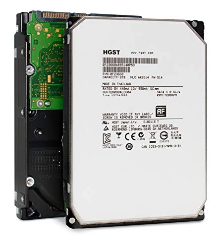 (Refurbished) Ultrastar He8 3.5" 7200rpm 128MB SATA 6Gb/s (HUH728080ALE604/CR) - 8TB