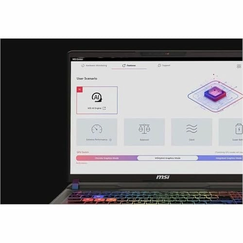 Vector 16 HX AI A2XWJG-480US - 16'' Core Ultra 9 275HX 64GB DDR5 4TB SSD