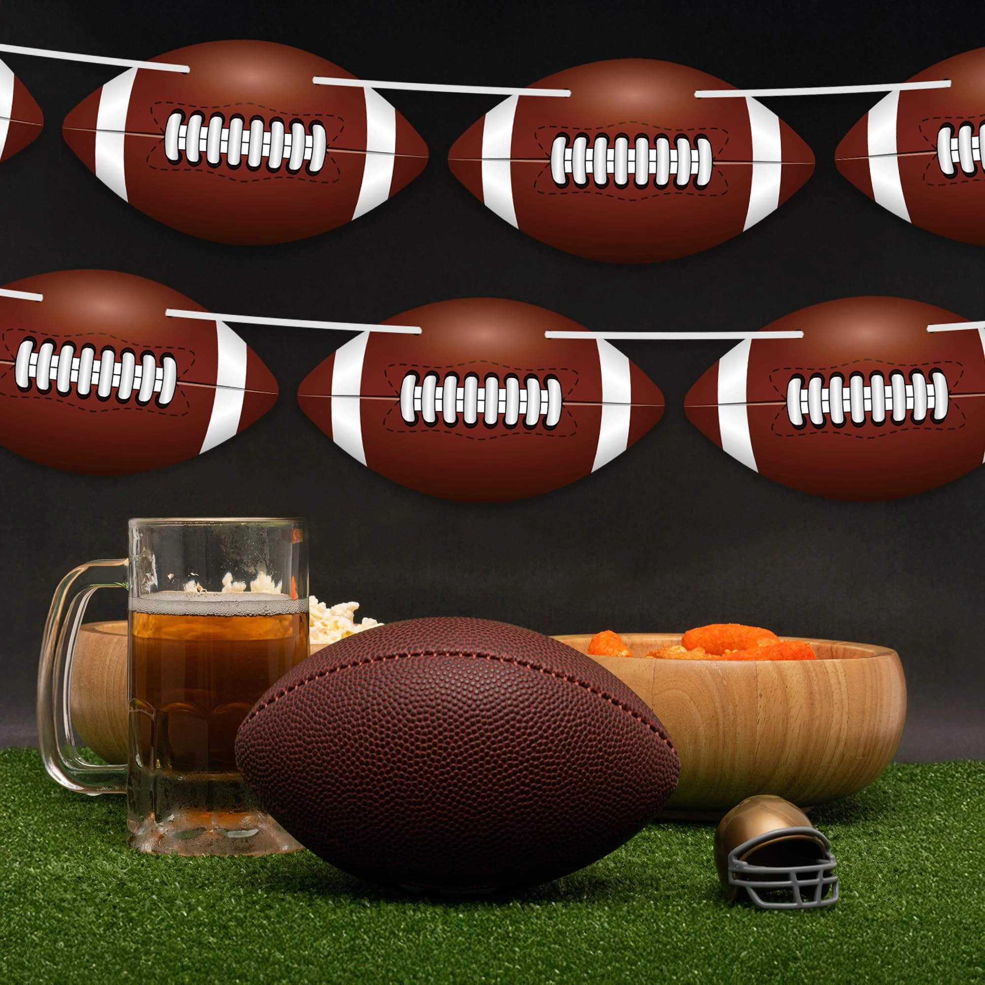 Football Banner - 4 Pack Football