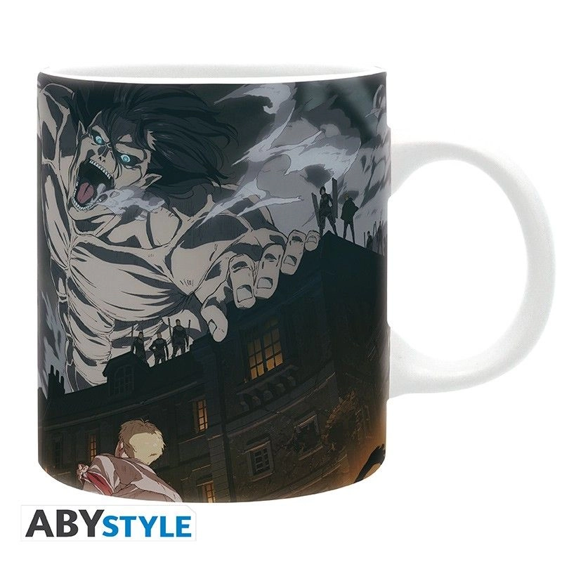 ABYstyle Attack On Titan S4 key art subli Mug - 320 ml