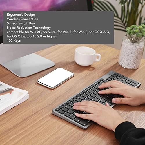 Slim Bluetooth Keyboard - US Wired/Wireless