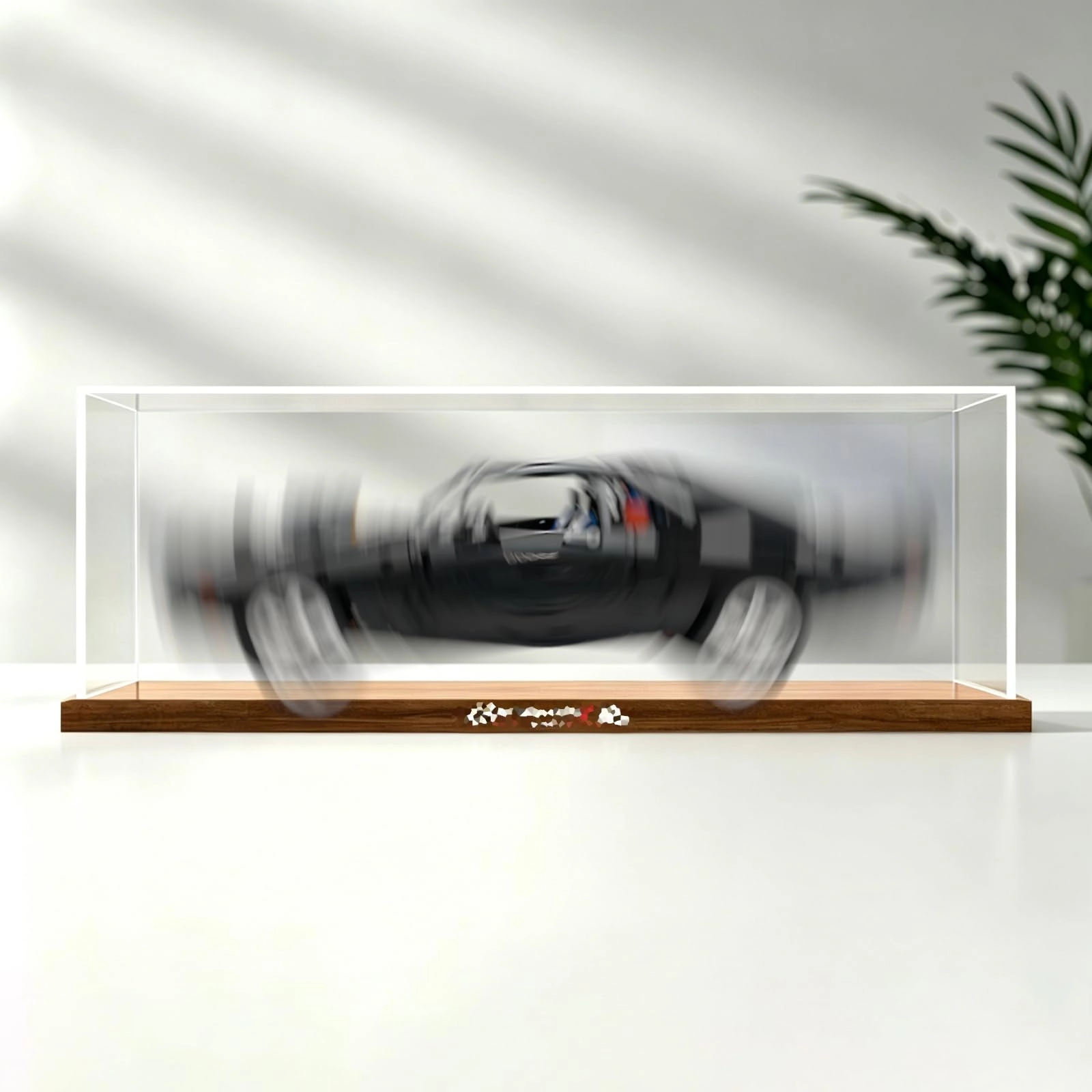 LeafLane Acrylic Display Case for LEGO 42231 - 46 x 25 x 20 cm 3 mm