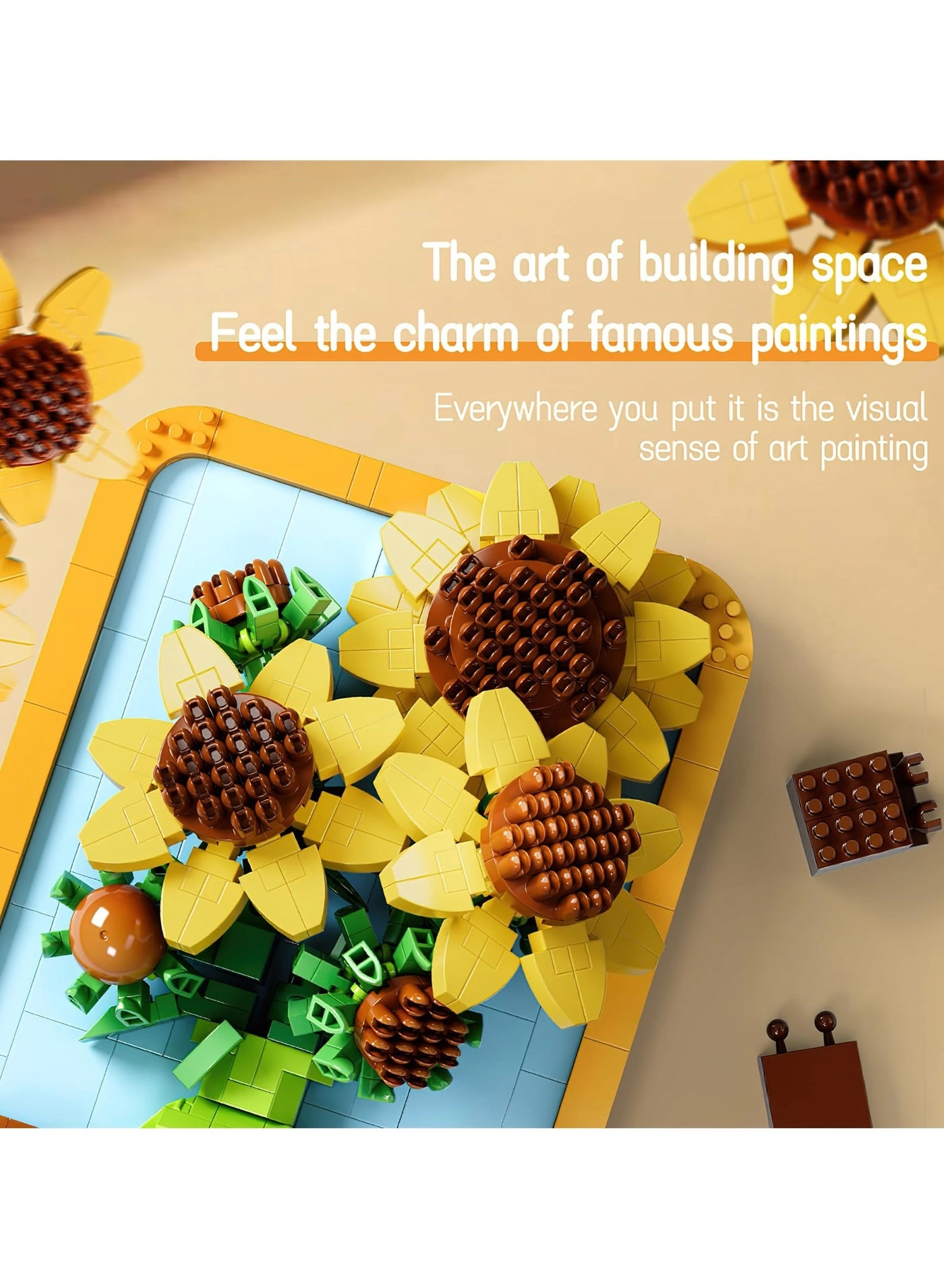 Vincent Van Gogh Sunflower - 871 pcs