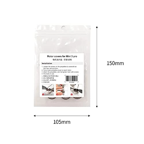 Propeller Blade Motor Protection Cover - 1Set Lightweight Plastic