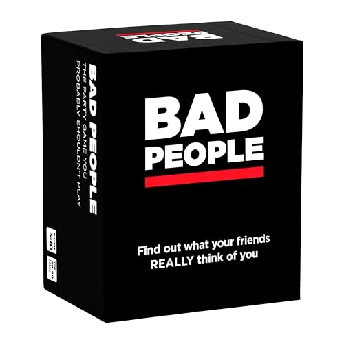 Bad People Card Game - 17 years and up
