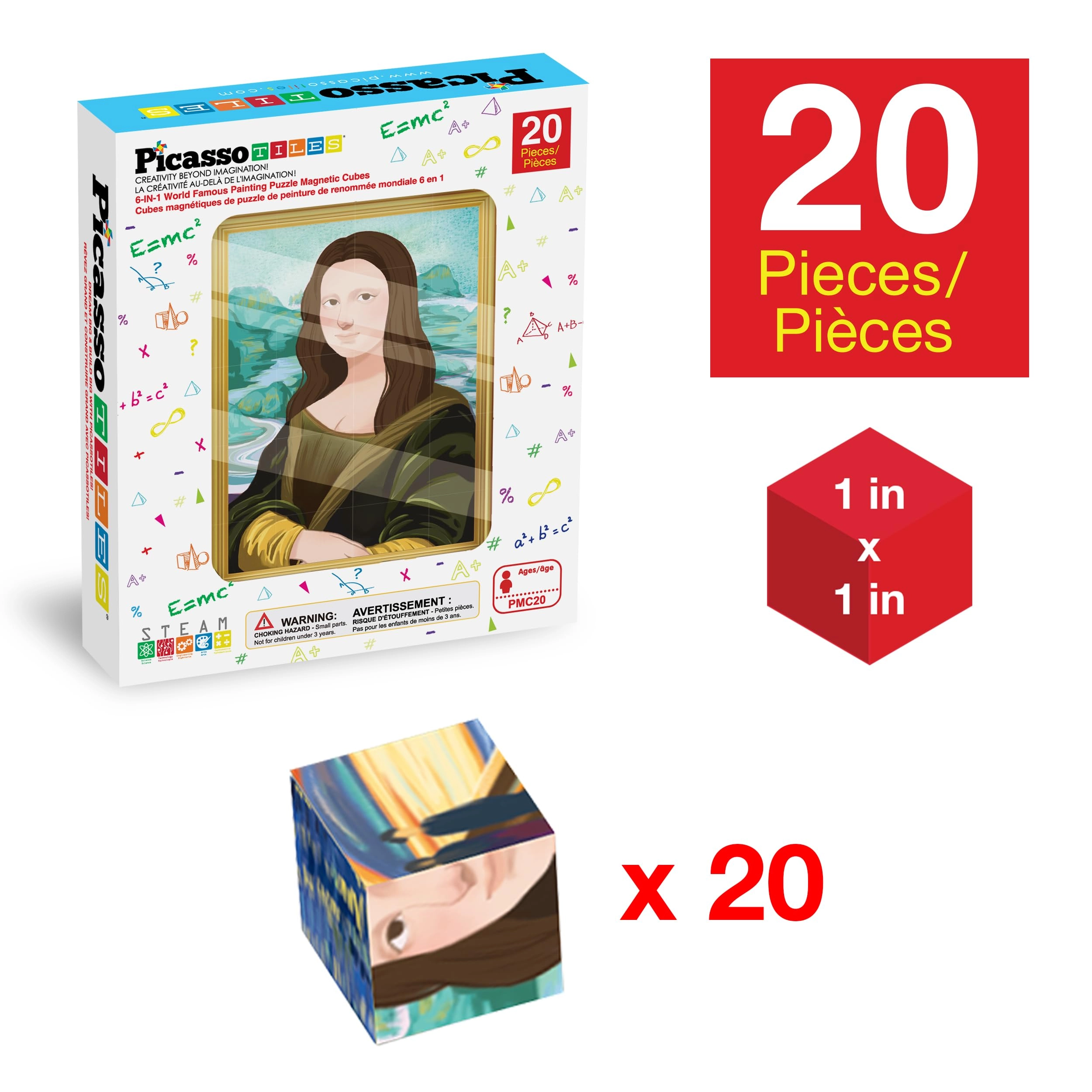 PMC20 - 20 pieces STEM Art