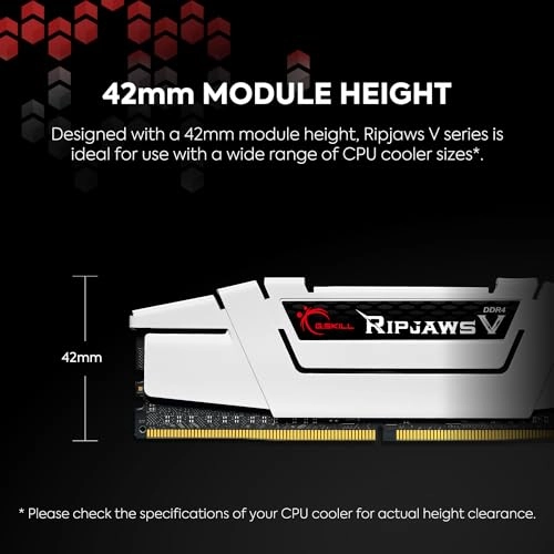 RipjawsV - 16GB 3600MT/s U-DIMM DDR4