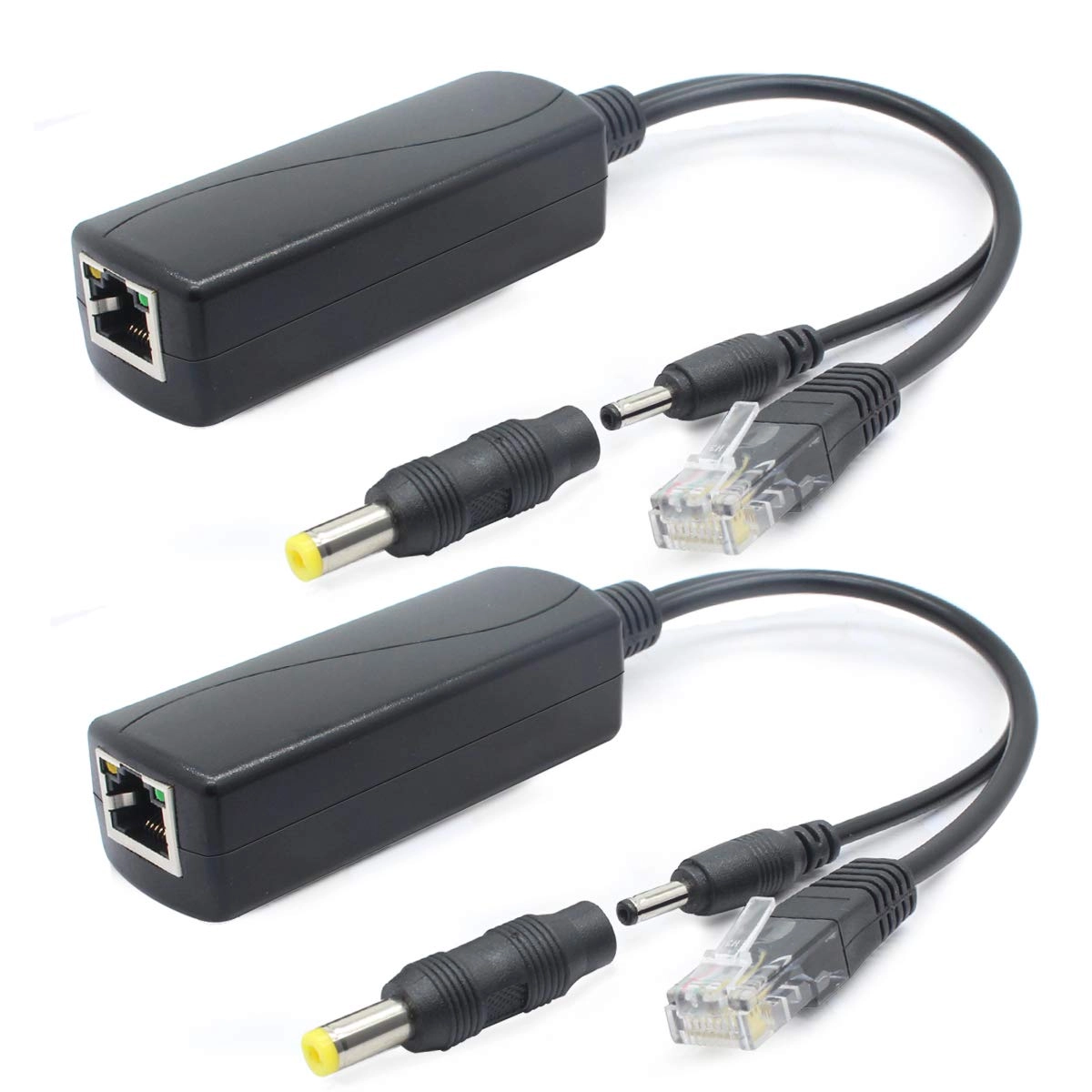 PoE Splitter - 44-56V 12W IEEE 802.3af 10/100Mbps