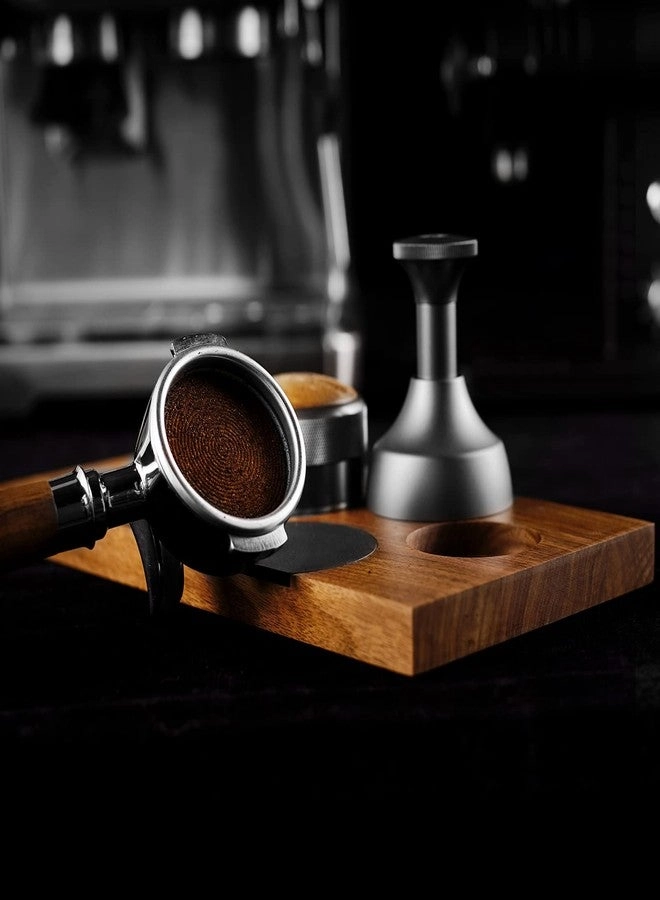 Espresso Tamping Station - Walnut 51/54/58mm Portafilter