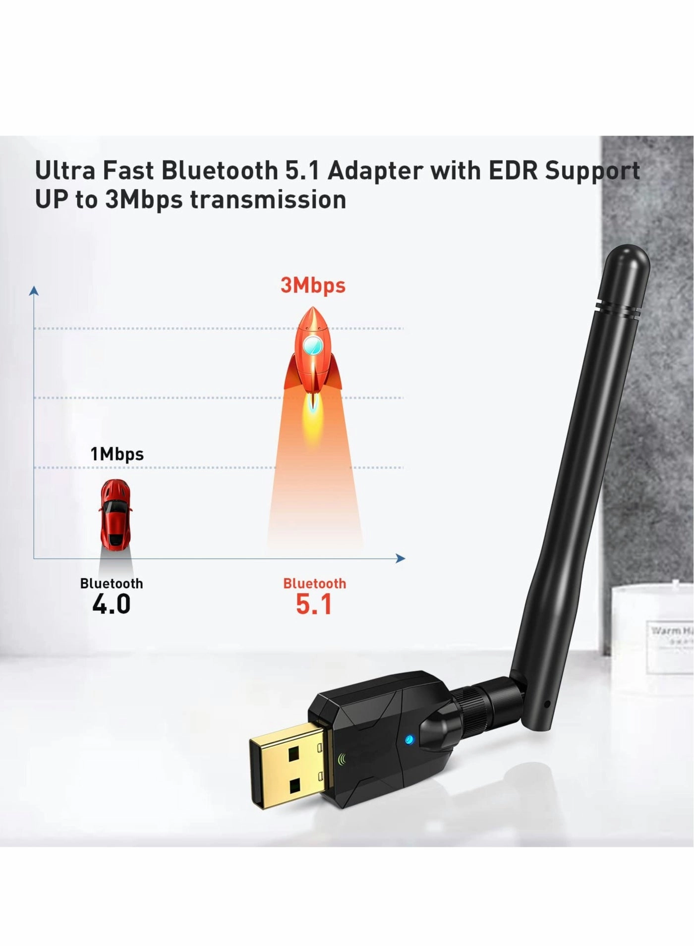 USB Bluetooth Adapter - 5.1