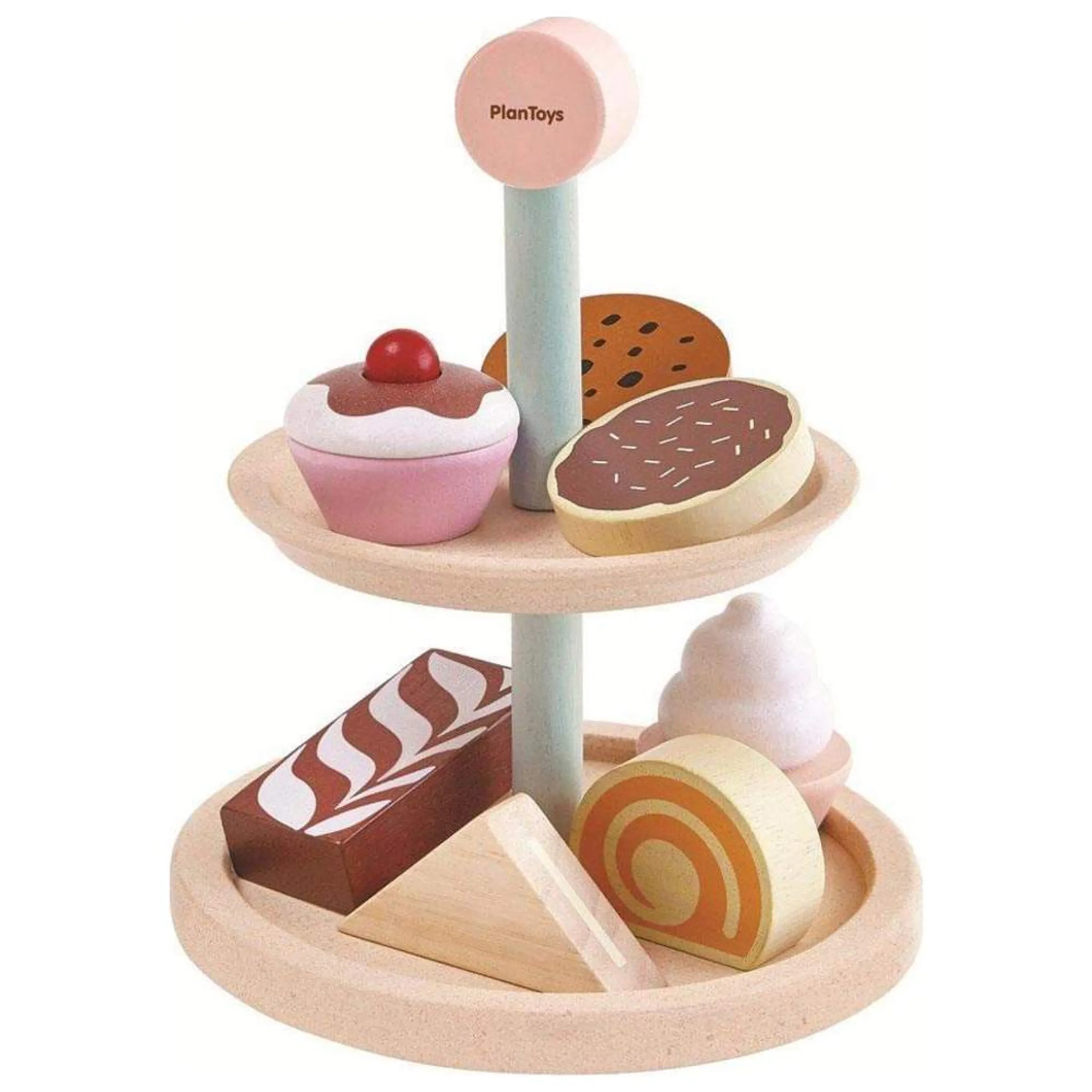 PlanToys Bakery and Stand Set - Wooden (KETP-3489)