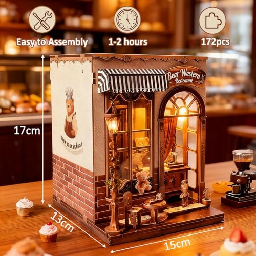 Book Nook Kit - Cute Bear's Bakery Shop