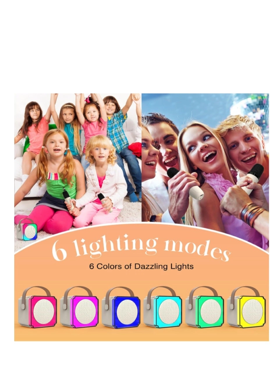 karaoke speaker - 3-12 years old