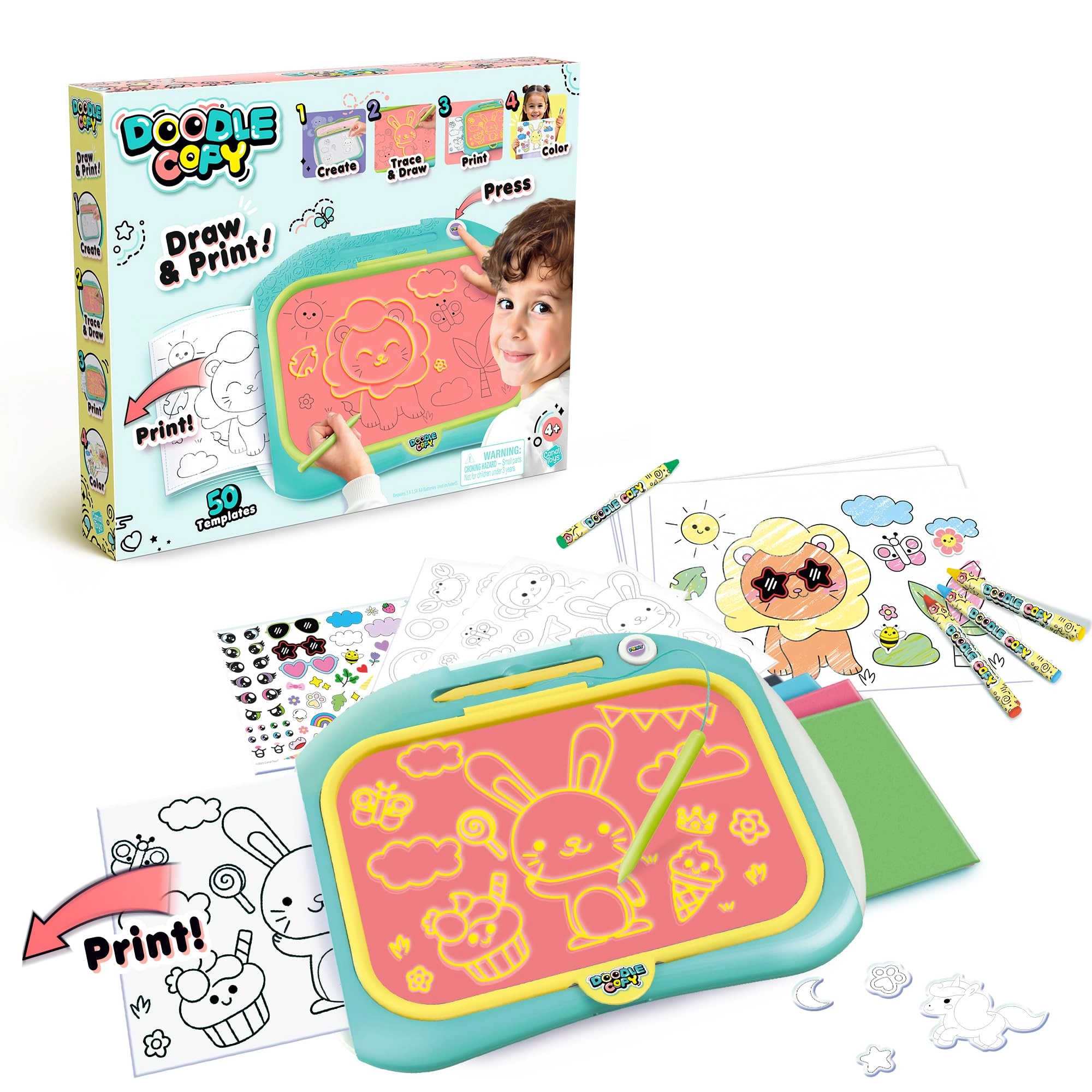 Canal Toys Doodle Copy - 1 5 crayons