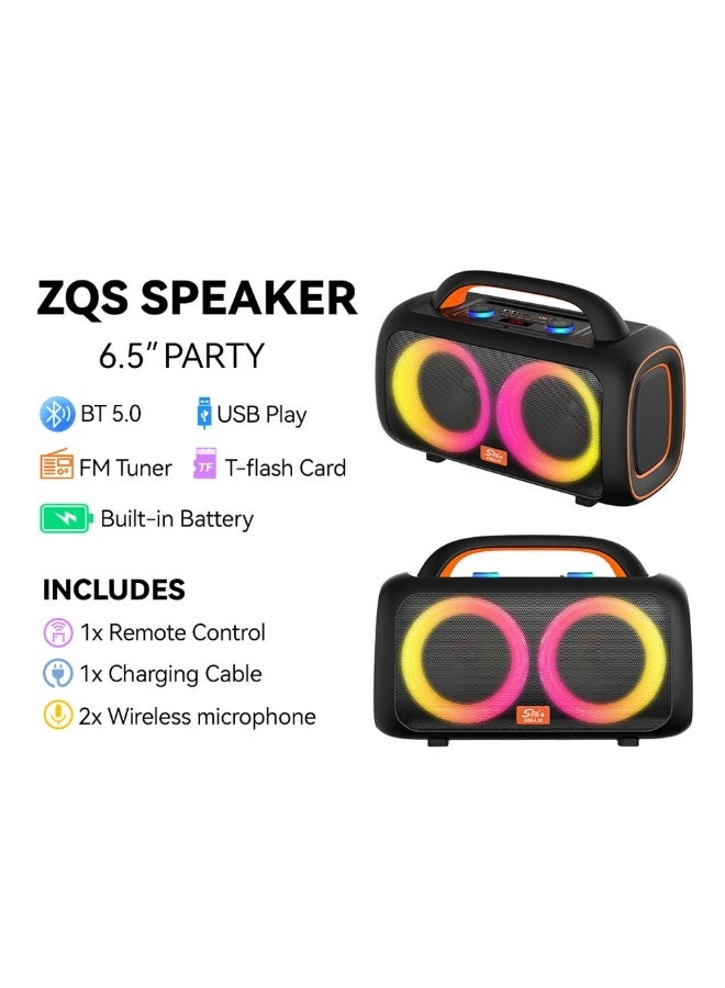 ZQS-L19 - two wireless microphones 40W