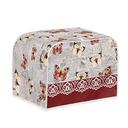 Butterfly Flower Print Toaster Covers - 2 slice 4 slice