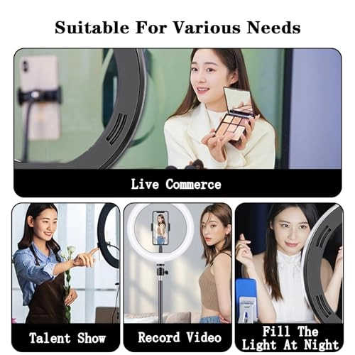 Selfie Ring Light - 3 Light Modes 10 Brightness Levels USB Powered
