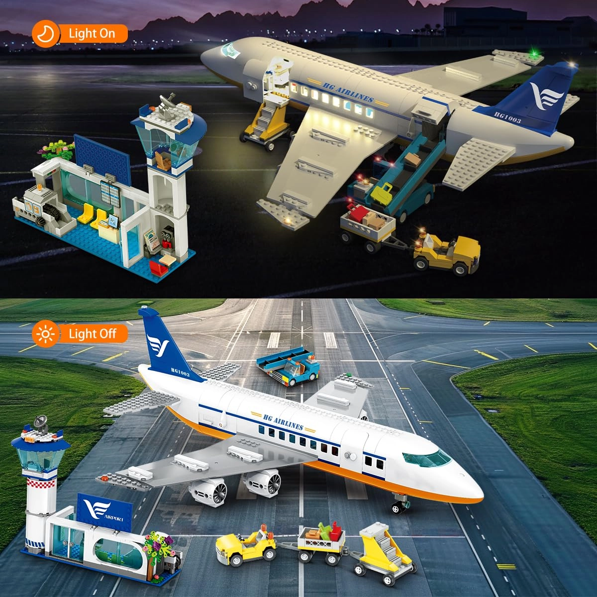 City Passenger Airplane - 901 pcs