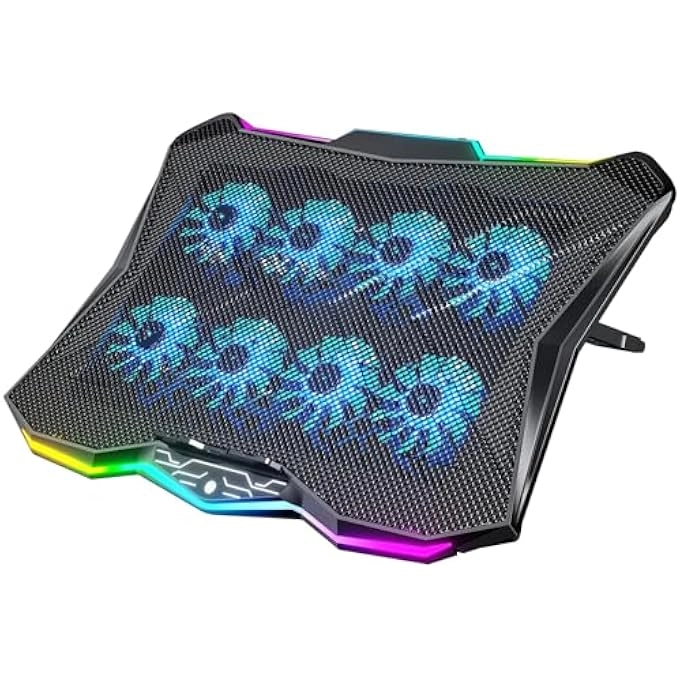 V8 GAMING LAPTOP COOLING PAD - 8 Fans 17 inch