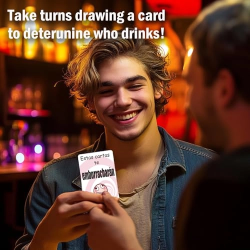 Drinking Card Game - Bilingual English and Spanish 21 years and up