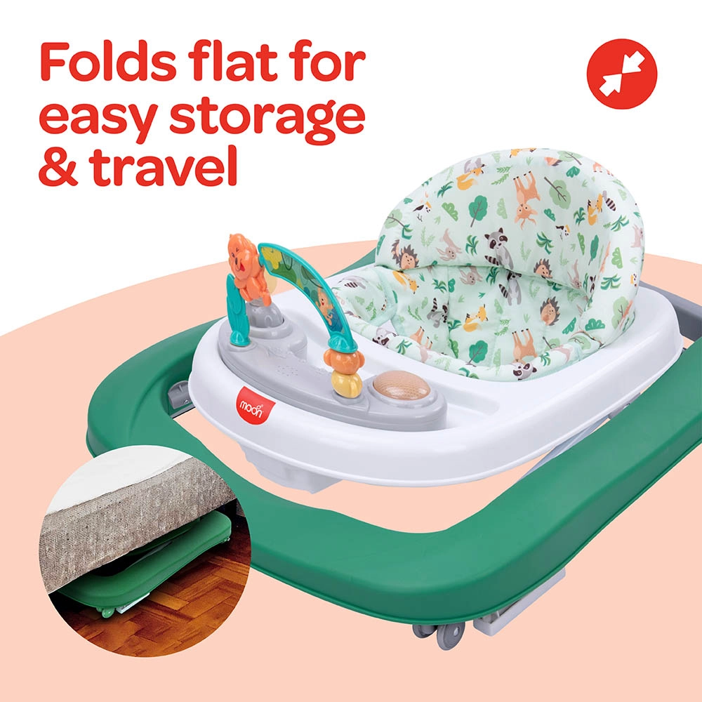 Stride Height Adjustable Walker - With Music